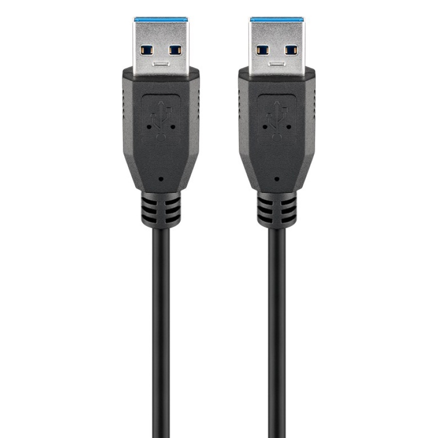 GOOBAY καλώδιο USB 3.0 95716, 5 Gbps, 0.5m, μαύρο