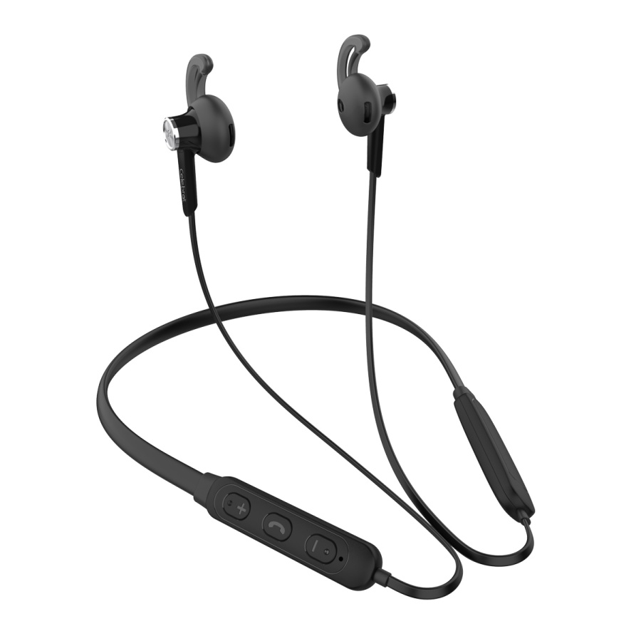 CELEBRAT earphones A16 με μαγνήτη, Bluetooth, 14.2mm, 130mAh, μαύρα - Image 3