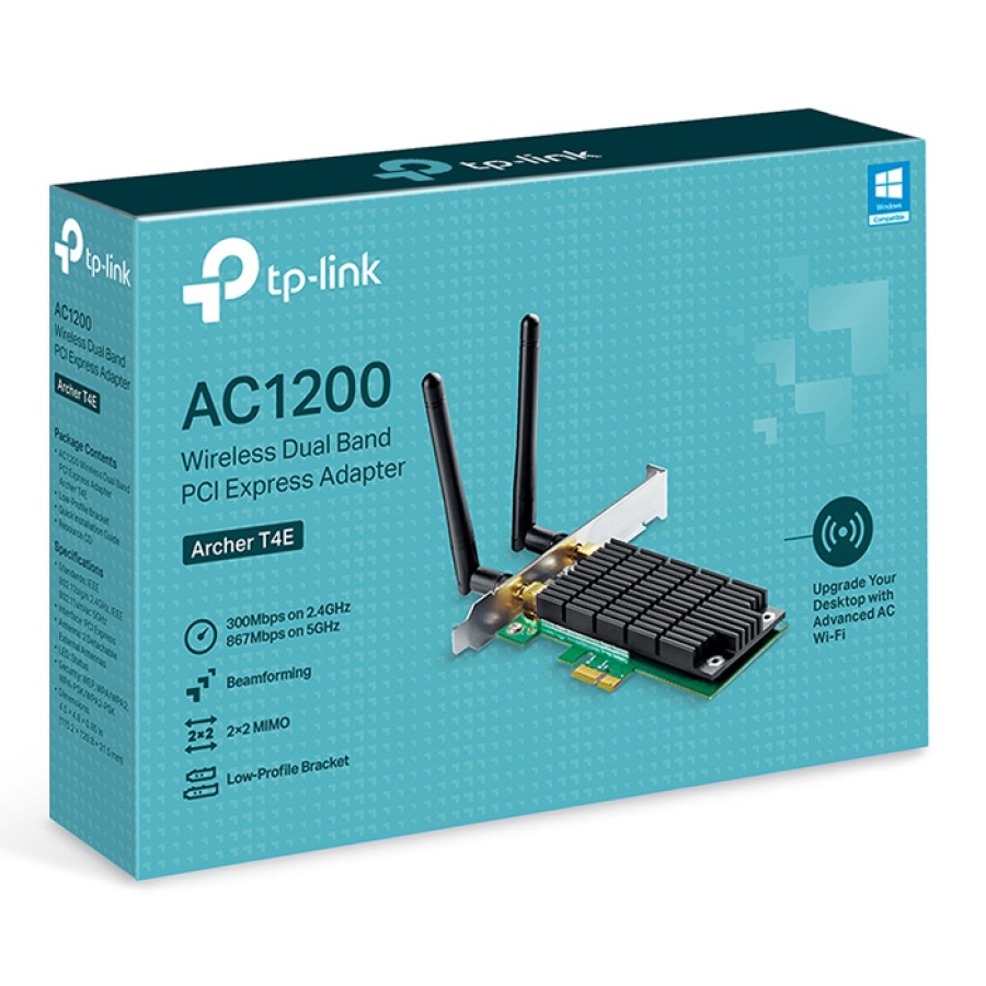 TP-LINK Wireless PCI Express Adapter ARCHER T4E, Dual Band, Ver. 1.0 - Image 6