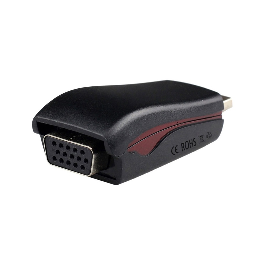 POWERTECH αντάπτορας HDMI 19pin σε VGA CAB-H076, audio jack, USB power - Image 5