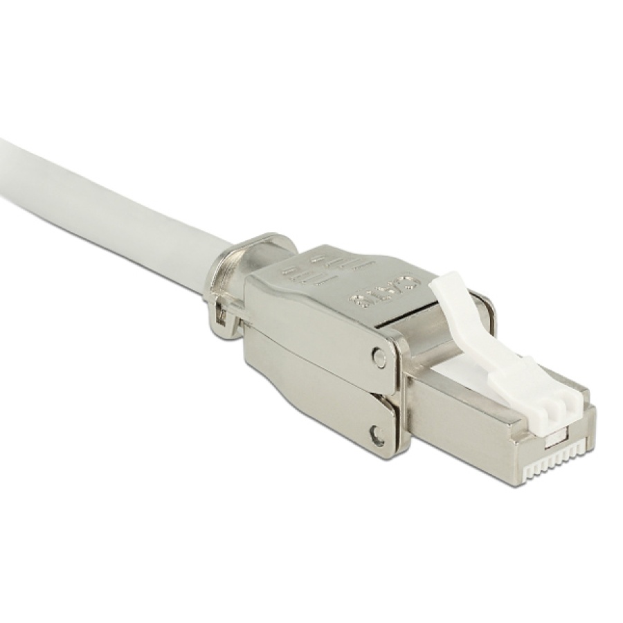 POWERTECH βύσμα δικτύου RJ45 CAB-N351, CAT 6A STP, tool-free, μεταλλικό - Image 3