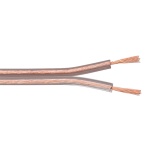 POWERTECH καλώδιο ήχου 2x 4.00mm² CAB-SP016, CCA, 10m, διάφανο - Image 2