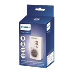 PHILIPS αντάπτορας ρεύματος CHP8010W/10, 1 θέση, USB-C/USB, 380J, λευκός - Image 2
