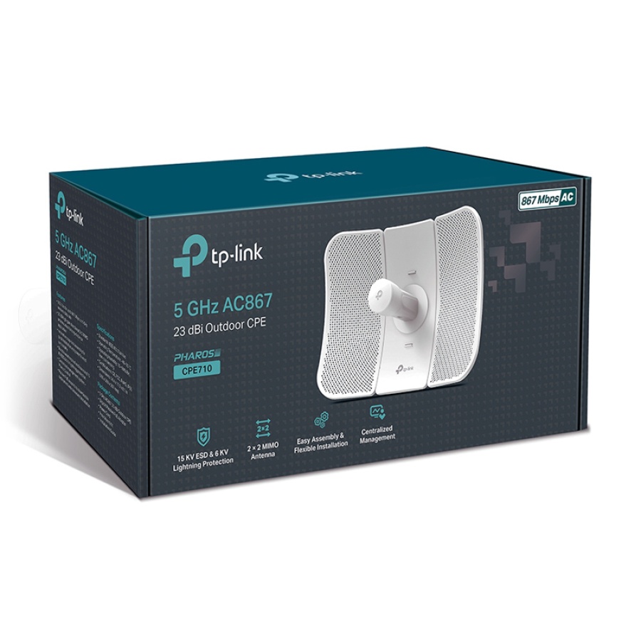 TP-LINK 23dBi outdoor CPE CPE710, AC 867Mbps 5GHz, Ver. 1.0 - Image 4