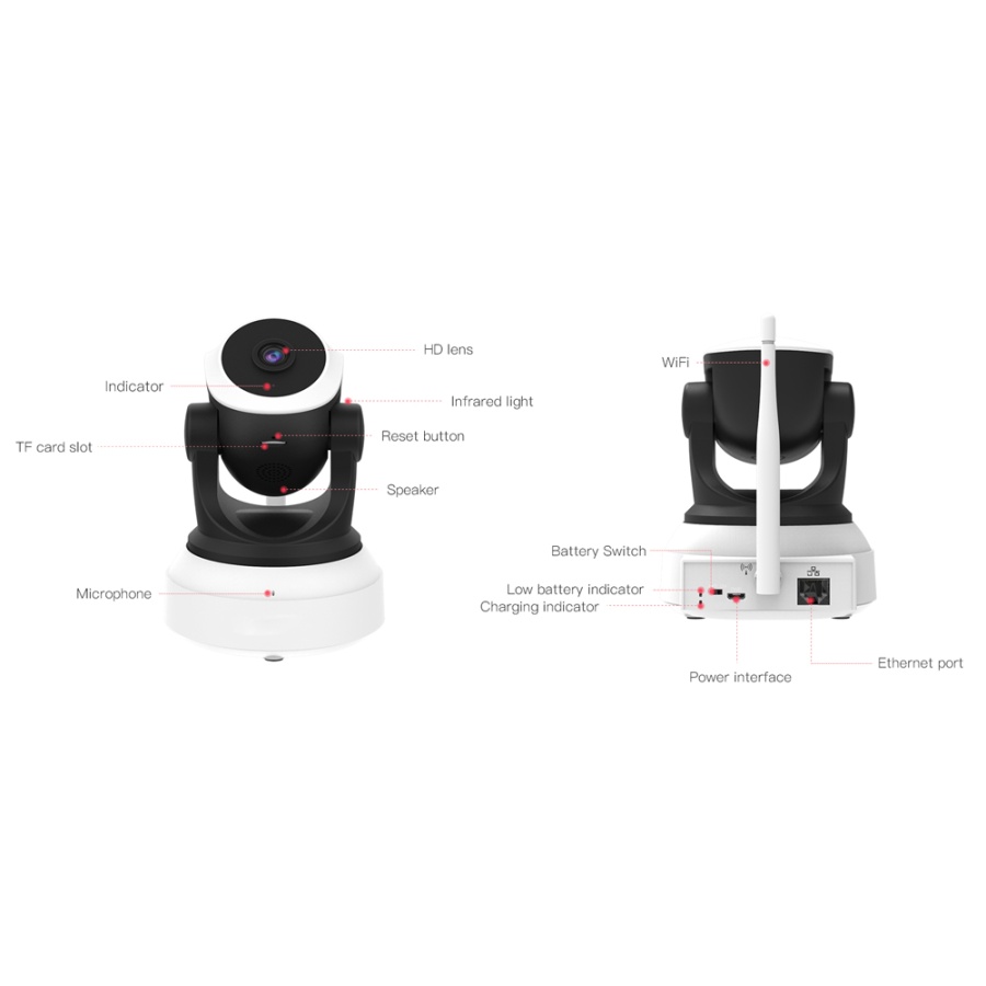 VSTARCAM smart IP κάμερα CS24B, 3MP, WiFi, battery backup - Image 5