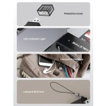 CABLETIME card reader CT-ASD3-PB για SD & micro SD, USB, 5Gbps, μαύρο - Image 5