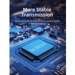 CABLETIME card reader CT-ASD3-PB για SD & micro SD, USB, 5Gbps, μαύρο - Image 6