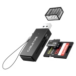 CABLETIME card reader CT-ASD3-PB για SD & micro SD, USB, 5Gbps, μαύρο - Image 8