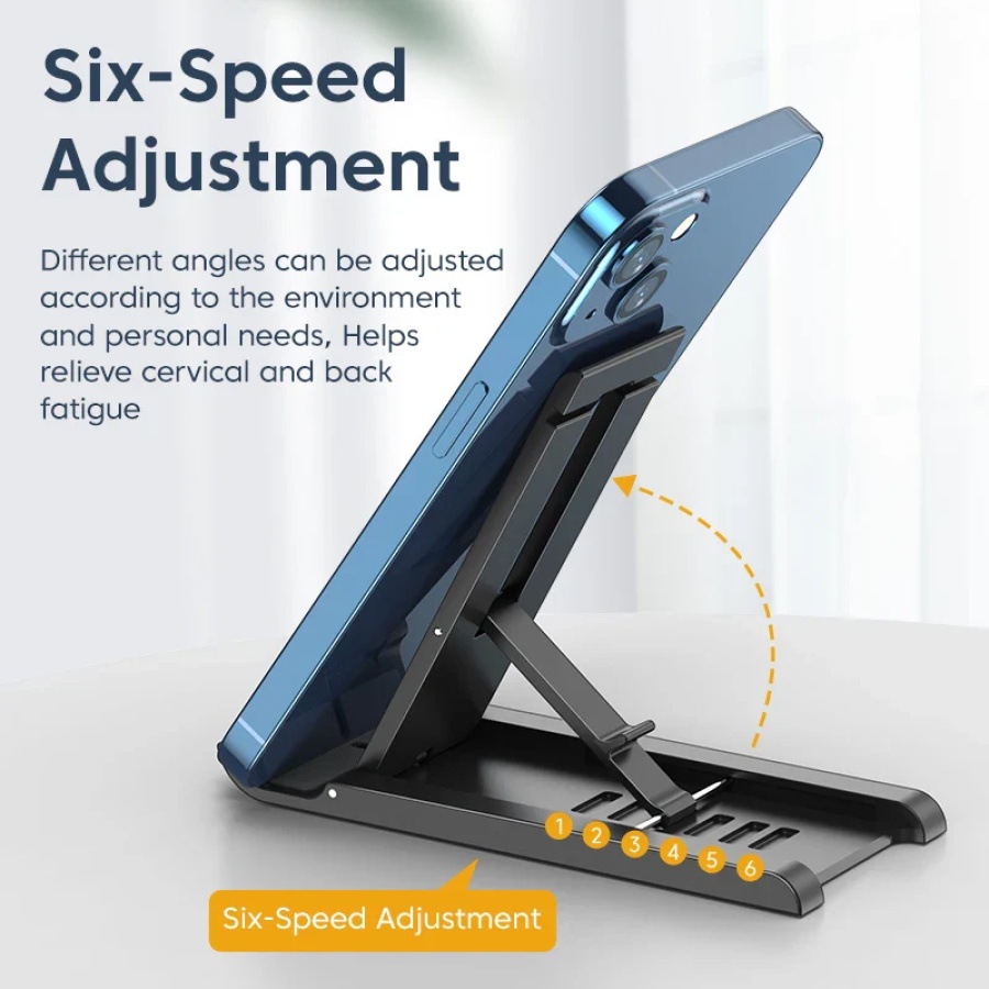 CABLETIME βάση smartphone CT-PH03, foldable, μαύρη - Image 2