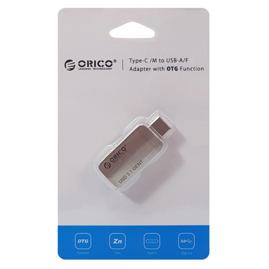 ORICO αντάπτορας USB-C σε USB 3.1 CTA2, 5Gbps, 3A, ασημί - Image 4