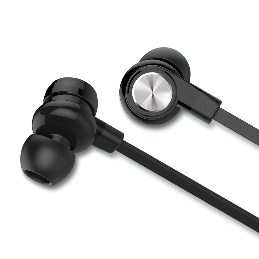 CELEBRAT earphones με μικρόφωνο D9, 3.5mm σύνδεση, Φ10mm, 1.2m, μαύρα - Image 4