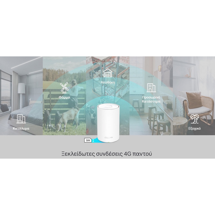 TP-LINK Whole Home Mesh WiFi 6 Deco X20-4G, 4G+ Cat6 AX1800, Ver. 1.0 - Image 6