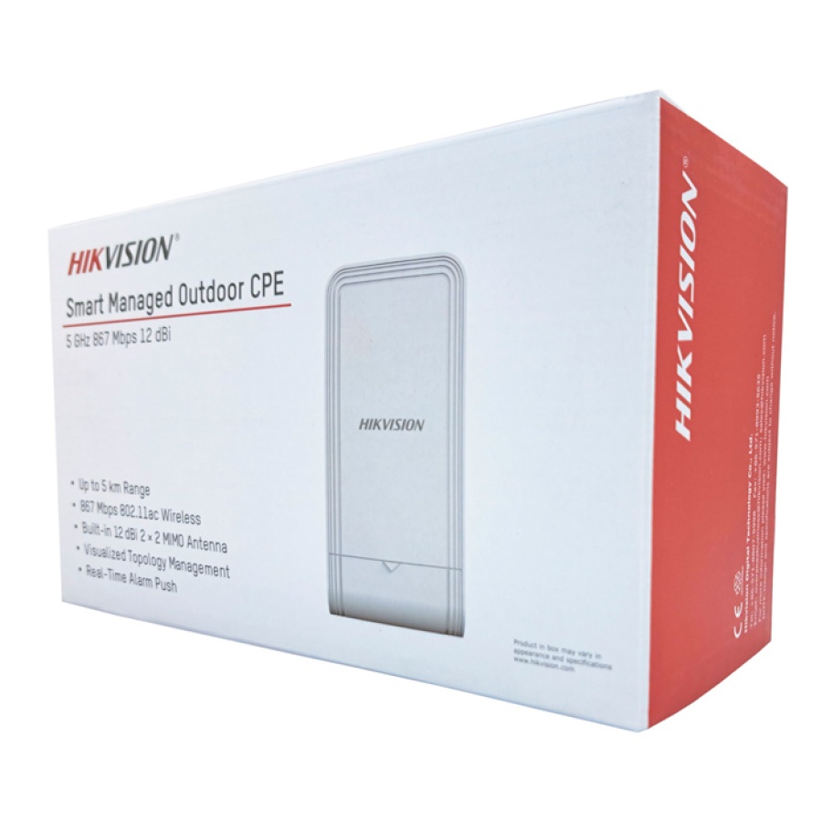 HIKVISION outdoor wireless CPE DS-3WF02C-5AC/O, 867Mbps 5GHz, 12dBi - Image 4