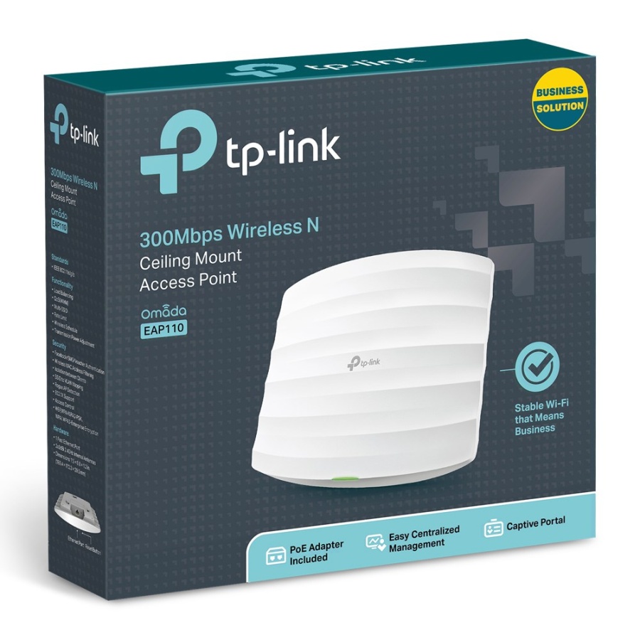 TP-LINK 300Mbps Wireless N Ceiling Mount Access Point EAP110, Ver. 4.0 - Image 3