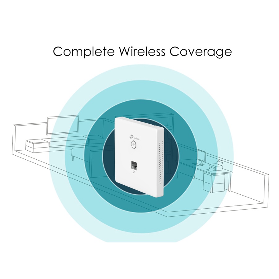 TP-LINK ασύρματο access point EAP115-Wall 300Mbps, επιτοίχιο, Ver. 1.0 - Image 4