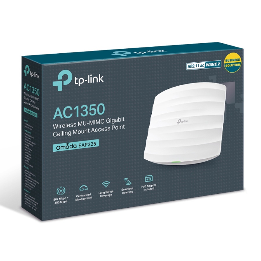 TP-LINK ασύρματο access point EAP225, AC1350, Ceiling Mount, Ver. 3.0 - Image 5