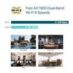 TP-LINK access point EAP620 HD, AX1800, WiFi 6, ceiling mount, Ver. 3.2 - Image 7