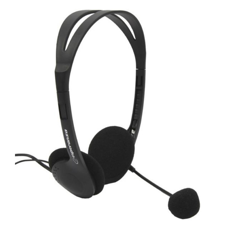 ESPERANZA Headphones με μικρόφωνο Scherzo EH102, 2x 3.5mm, 2.5m, μαύρα - Image 2