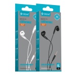 CELEBRAT earphones με μικρόφωνο G27, 3.5mm σύνδεση, Φ14mm, 1.2m, λευκά - Image 4