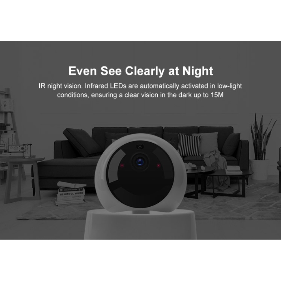 SONOFF smart IP κάμερα GK-200MP2-B, Wi-Fi, 1080p, H.264 - Image 5