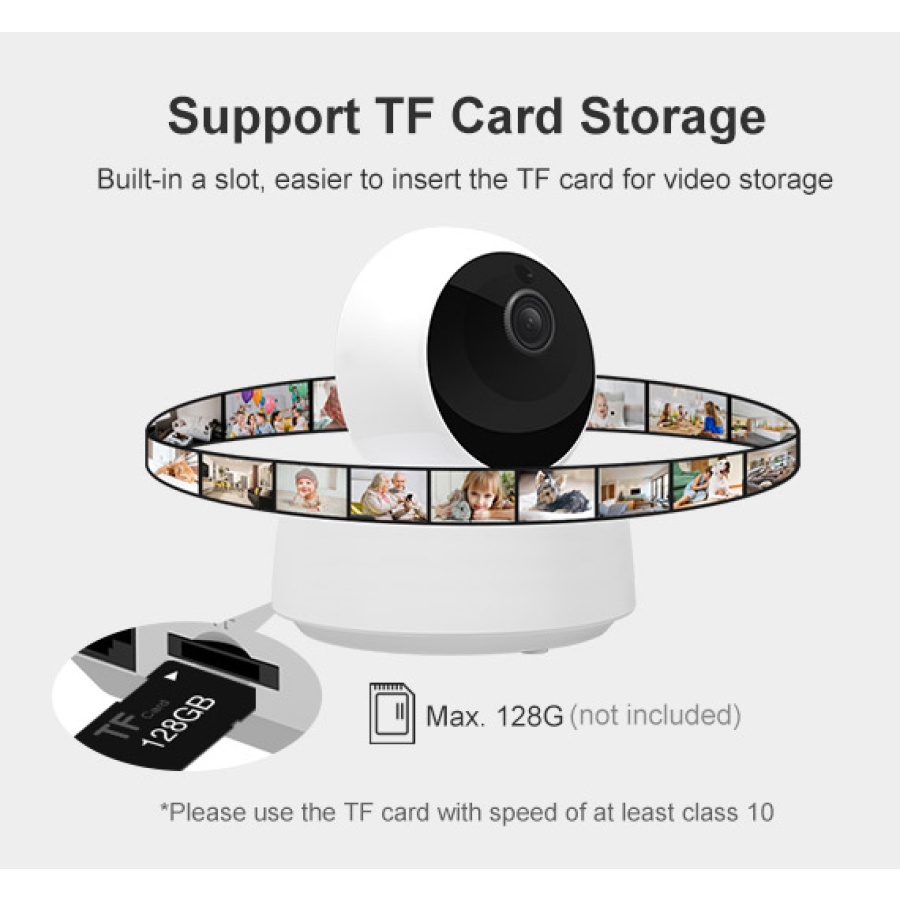 SONOFF smart IP κάμερα GK-200MP2-B, Wi-Fi, 1080p, H.264 - Image 8