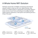 MERCUSYS Mesh Wi-Fi 6 System Halo H70X, 1.8Gbps Dual Band, 3τμχ, V. 1.20 - Image 3