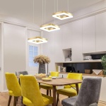 POWERTECH LED φωτιστικό οροφής HLL-0101, 35W, 4000K, 70x120cm, χρυσό - Image 2