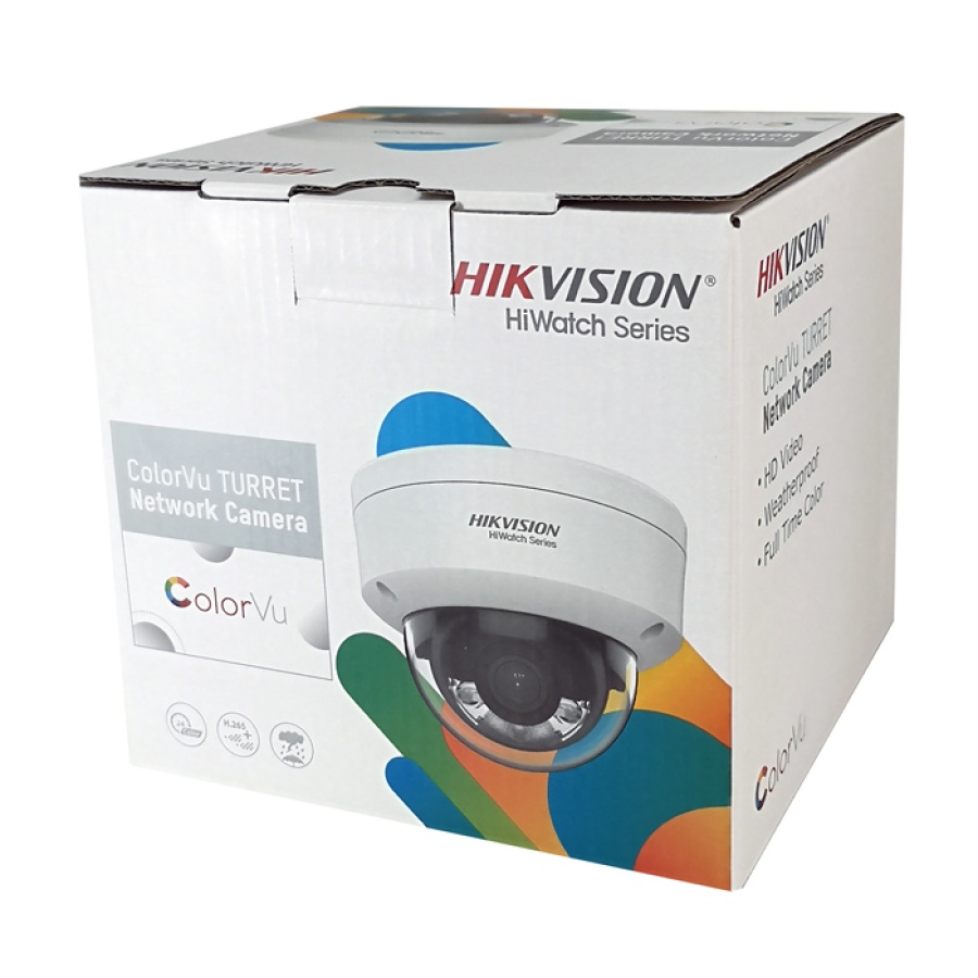 HIKVISION HIWATCH IP κάμερα ColorVu HWI-D149H, 2.8mm, 4MP, IP67, PoE - Image 3