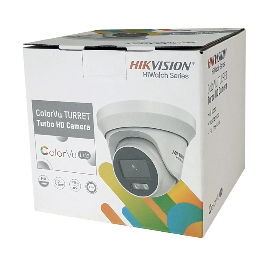 HIKVISION HIWATCH υβριδική κάμερα ColorVu HWT-T229-M, 2.8mm, 2MP, IP66 - Image 3