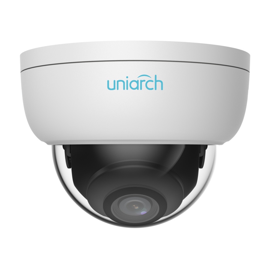 UNIARCH IP κάμερα IPC-D122-PF28, 2.8mm, 2MP, IP67/IK10, PoE, IR έως 30m