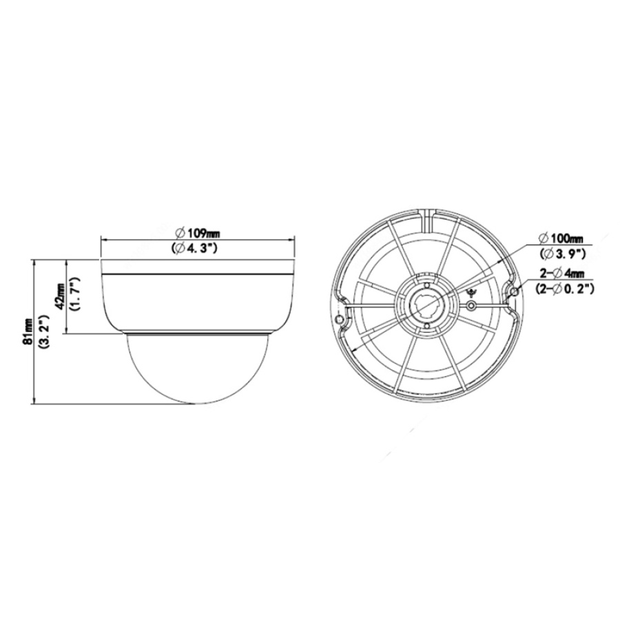 UNIARCH IP κάμερα IPC-D125-PF28, 2.8mm, 5MP, IP67/IK10, PoE, IR έως 30m - Image 4