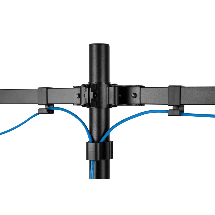 BRATECK βάση γραφείου LDT57-C02 για 2 οθόνες 17"-32", έως 9kg ανά οθόνη - Image 5