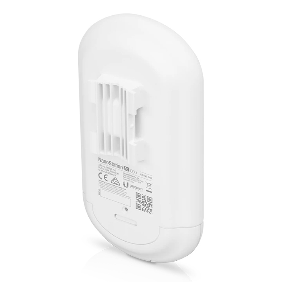 UBIQUITI NanoStation Loco 5AC, 5GHz, 450Mbps, 13dBi, λευκό - Image 3