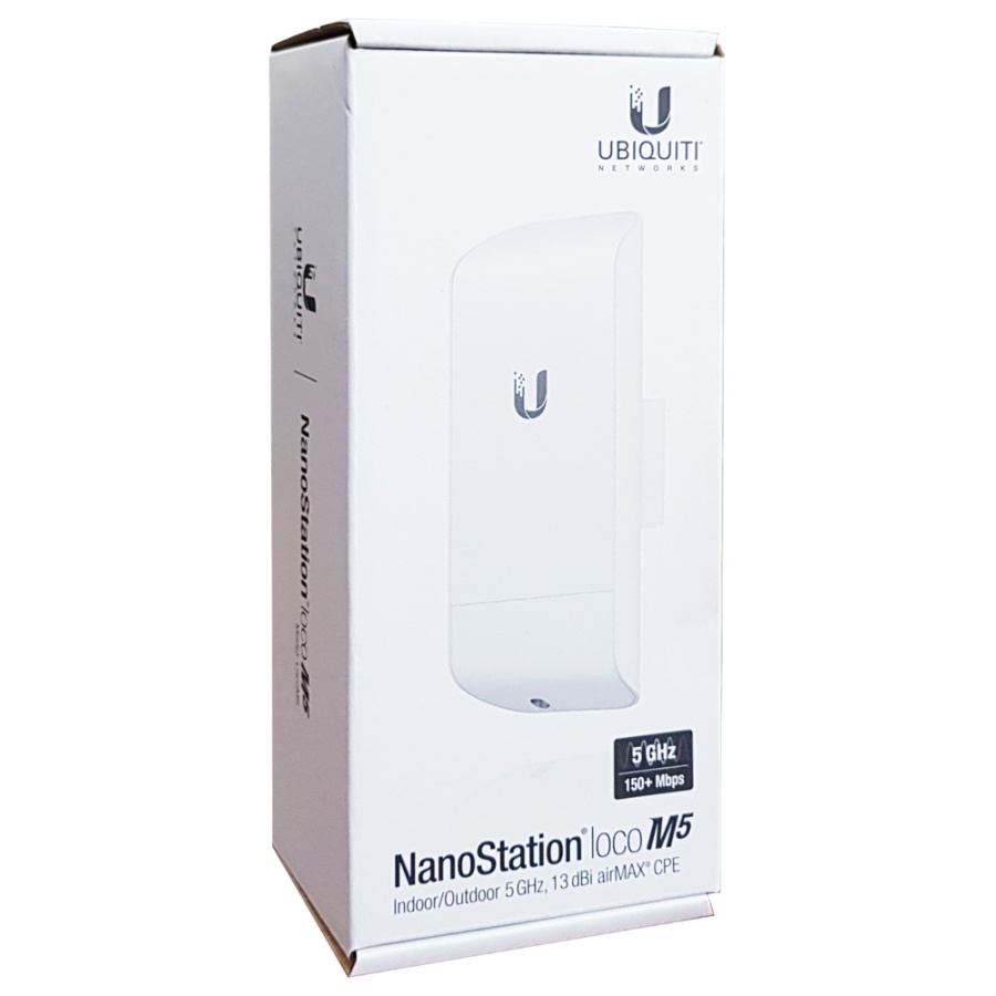 UBIQUITI LocoM5 NanoStation 5GHz 13dBi airMAX MIMO Outdoor AP-CPE - Image 3