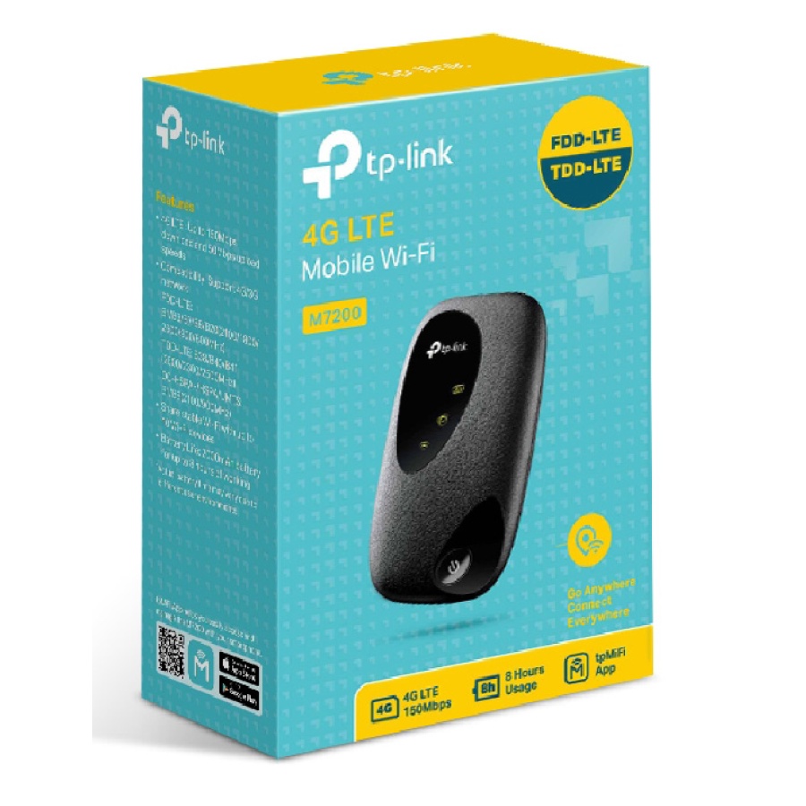 TP-LINK Mobile Wi-Fi M7200, 4G FDD/TDD-LTE, 2000mAh, Ver. 2.0 - Image 4