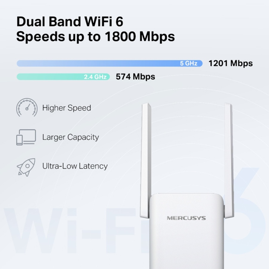 MERCUSYS range extender ME70X, Wi-Fi 6, 1800Mbps AX1800, Ver. 1.0 - Image 4