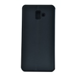POWERTECH Θήκη Slim Leather για Samsung J6 Plus 2018, μαύρη - Image 2
