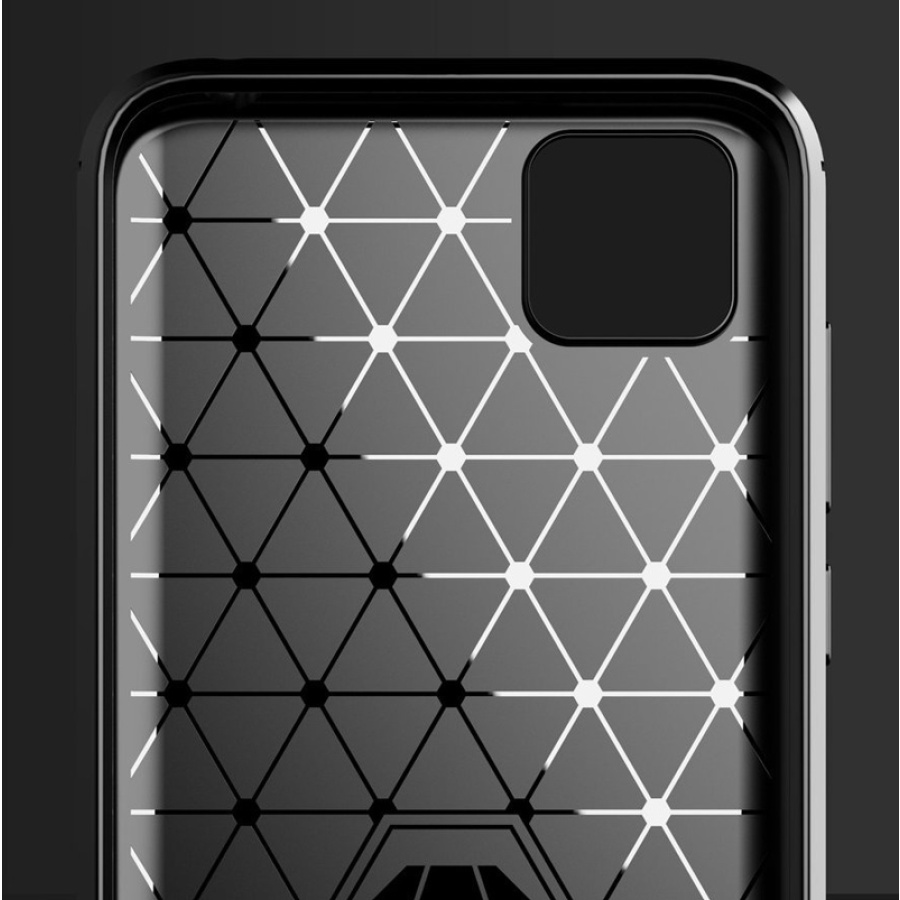 POWERTECH Θήκη Carbon Flex MOB-1523, Huawei Y5p, μαύρη - Image 4