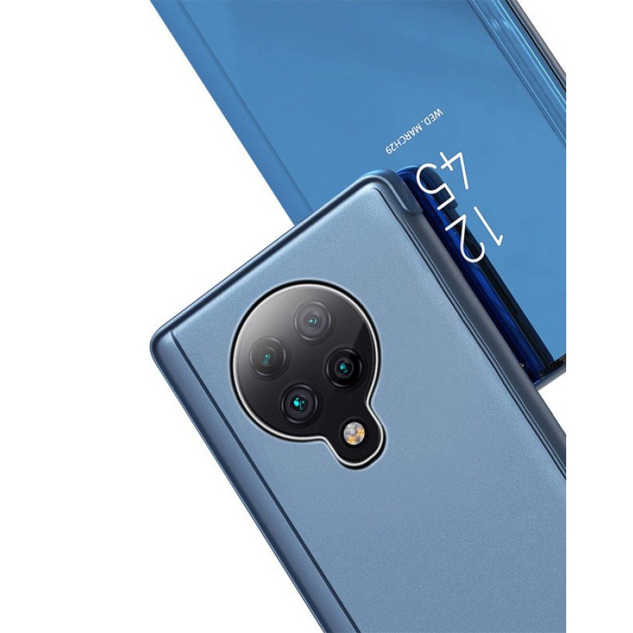 POWERTECH θήκη Clear view MOB-1533 για Xiaomi Poco F2 Pro, μπλε - Image 2