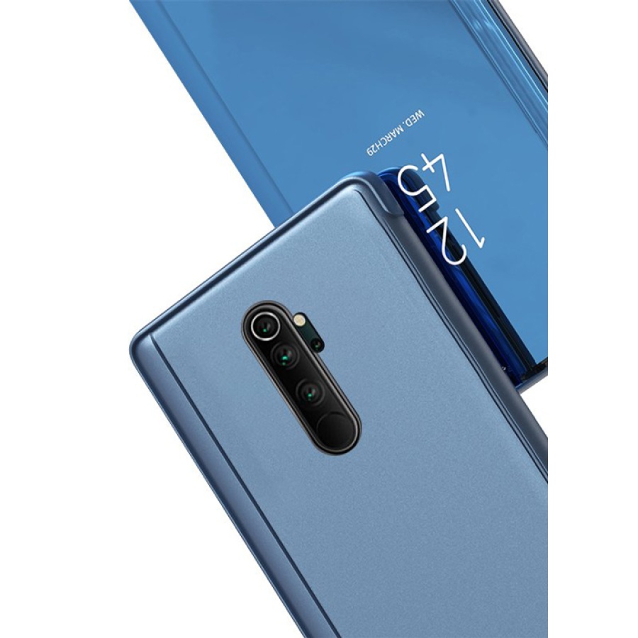 POWERTECH θήκη Clear view MOB-1551, Xiaomi Mi Note 10 Lite, μπλε - Image 2