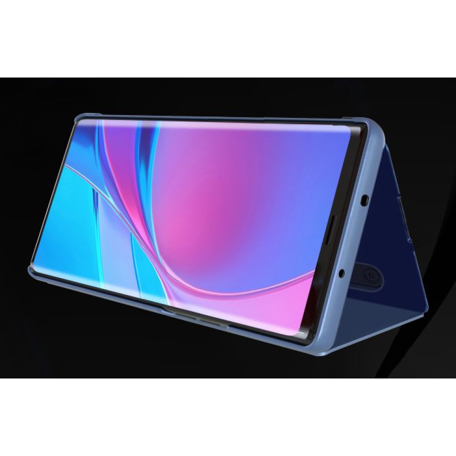 POWERTECH θήκη Clear view MOB-1551, Xiaomi Mi Note 10 Lite, μπλε - Image 3
