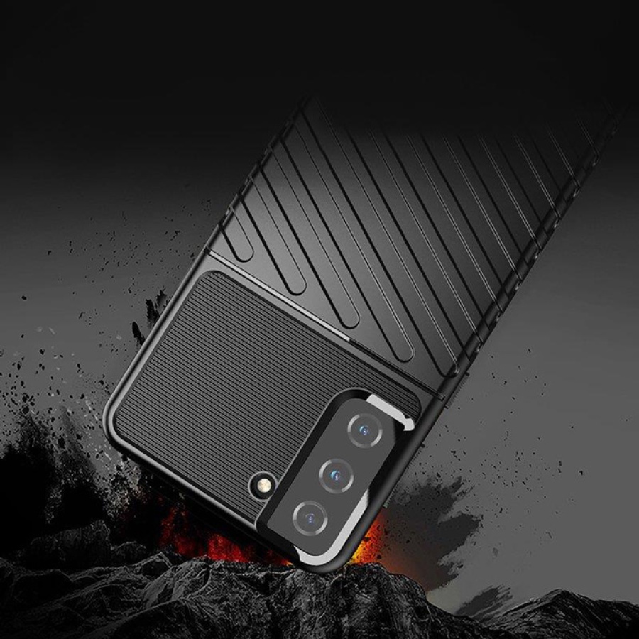 POWERTECH Θήκη Thunder MOB-1735 για Samsung S22 Plus, μαύρη - Image 2