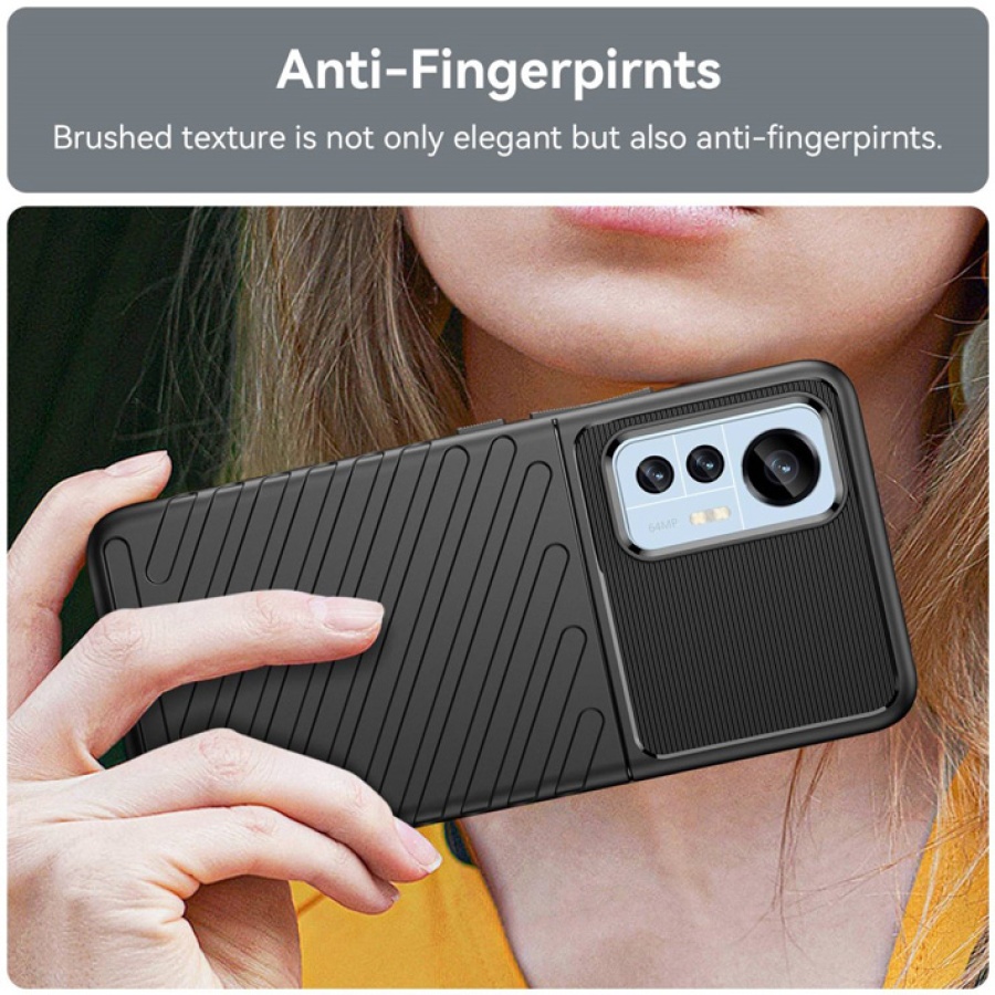 POWERTECH Θήκη Thunder MOB-1757 για Xiaomi 12/12X, μαύρη - Image 3