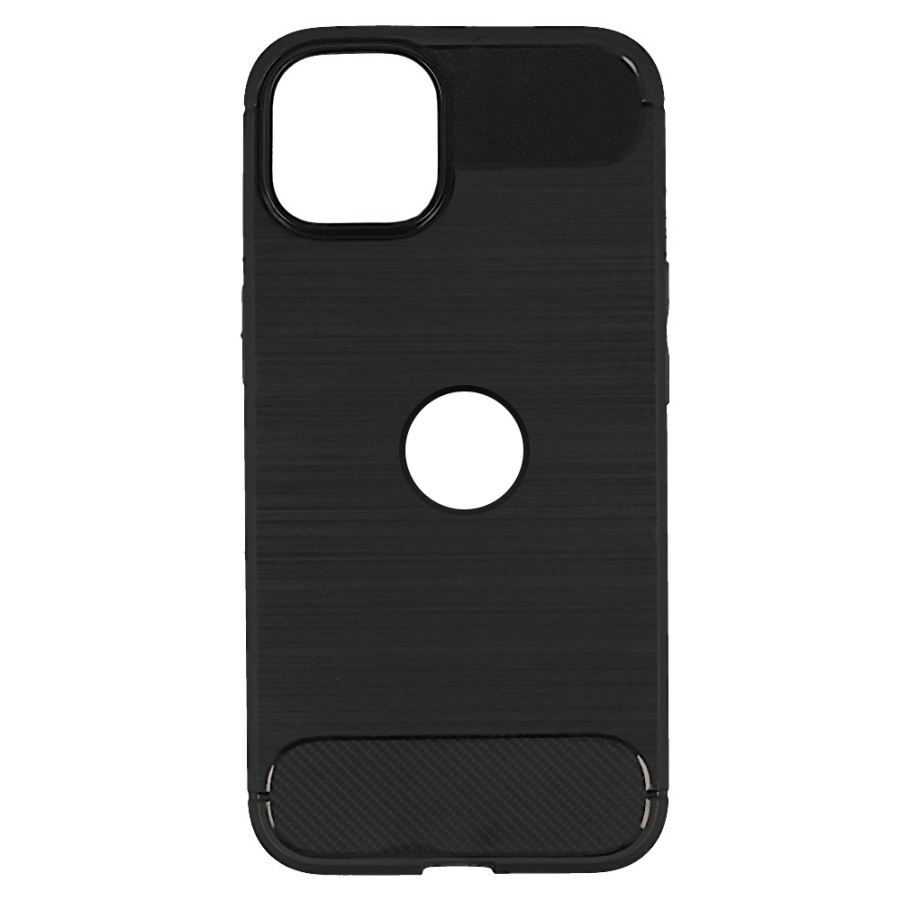 POWERTECH θήκη Carbon MOB-1865 για iPhone 14 Pro, μαύρη