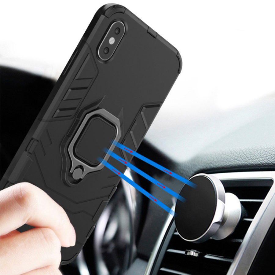 POWERTECH θήκη Ring Armor MOB-1920 για Samsung Galaxy A24, μαύρη - Image 4