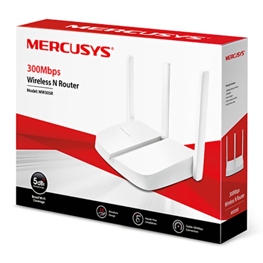 MERCUSYS Wireless N Router MW305R, 300Mbps, 4x 10/100Mbps, Ver. 2 - Image 4