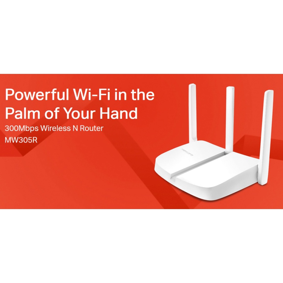 MERCUSYS Wireless N Router MW305R, 300Mbps, 4x 10/100Mbps, Ver. 2 - Image 5