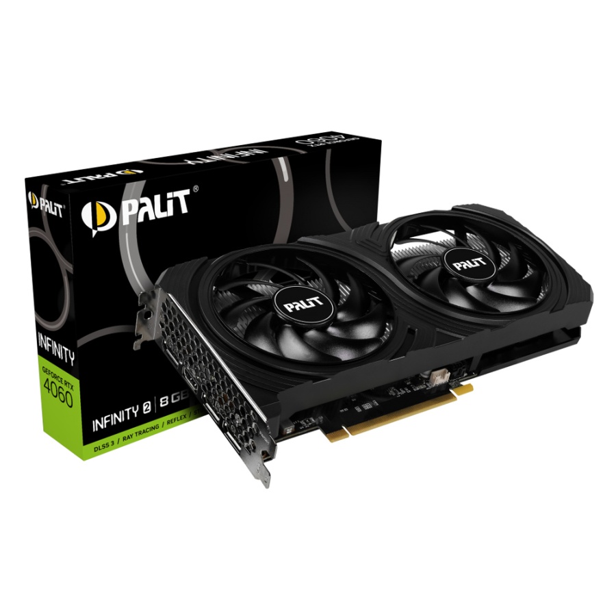 PALIT VGA GeForce RTX4060 Infinity 2 NE64060019P1-1070L 8GB GDDR6 128bit - Image 4