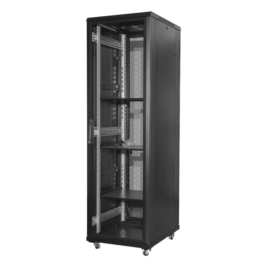 POWERTECH καμπίνα rack 19" NETW-0003, 800 x 800 x 2055mm, 42U - Image 3