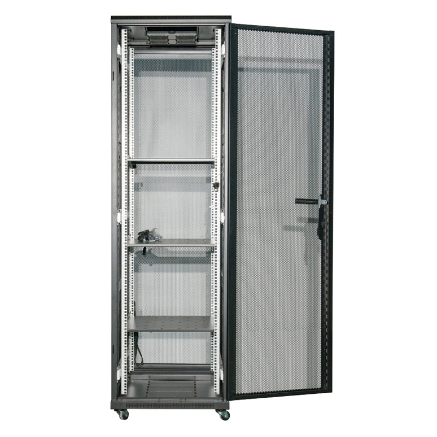 POWERTECH καμπίνα rack 19" NETW-0003, 800 x 800 x 2055mm, 42U - Image 2